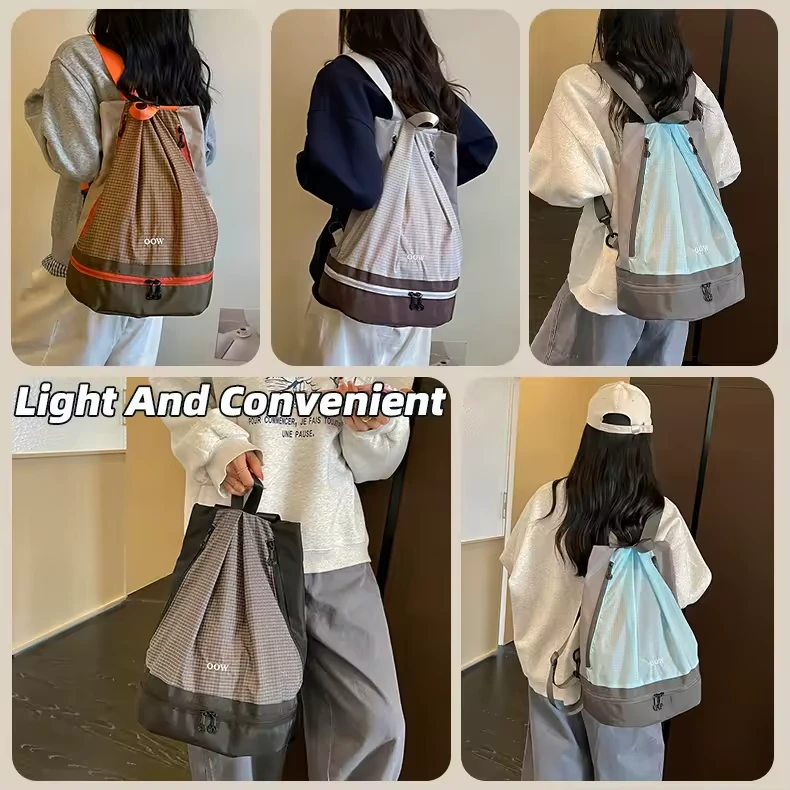 Minimalist Gym Travel Backpack with Shoe & Wet/Dry Pockets product reference image
