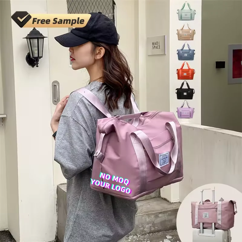 Expandable Sports Tote with Luggage Handle Holder product reference image