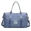 Travel and Gym Duffel Bag with Two Size References Blue color SKU reference