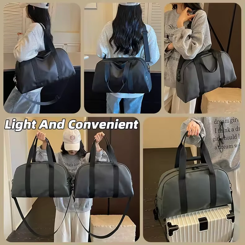 20 L Oxford Travel Duffel with Shoe Compartment product reference image