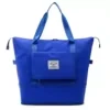 Expandable Nylon Travel Tote with Trolley Sleeve Royal Blue color SKU reference