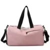 Small Dry and Wet Gym Duffel with Shoe Compartment Pink color SKU reference
