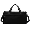 Compact Nylon Gym Duffel with Dry Pocket and Shoe Compartment Blush color SKU reference