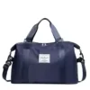 Nylon Overnight Travel Duffel with Dry/Wet Pocket Navy color SKU reference