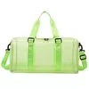Transparent PVC Travel Duffel with Six Colorways Green color SKU reference
