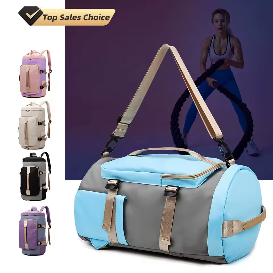 3-in-1 Yoga & Gym Duffel with Laptop and Shoe Storage product reference image