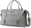 40–55L Travel Duffel with Shoe Compartment Gray color SKU reference