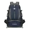 50L Nylon Travel Backpack with Shoe Compartment & Laptop Sleeve Dark blue color SKU reference