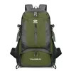 50L Nylon Travel Backpack with Shoe Compartment & Laptop Sleeve Green color SKU reference