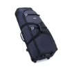 Three-Ball Bowling Trolley Bag with Shoe Compartment Blue color SKU reference