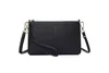 Large PU Clutch Wallet with Wrist Strap Black color SKU reference