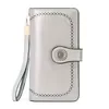Full-Grain Leather Wallet with ID Window Color reference 07 color SKU reference