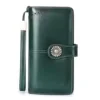 Full-Grain Leather Wallet with ID Window Color reference 10 color SKU reference