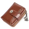Compact Genuine Leather Multi-Card Wallet Color reference 10 color SKU reference