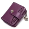 Compact Genuine Leather Multi-Card Wallet Color reference 14 color SKU reference