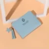 Short Wallet with Dragonfly Detail and Metal Edge Color reference 06 color SKU reference
