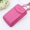 PU Phone Pouch Wallet with Shoulder Strap Color reference 10 color SKU reference