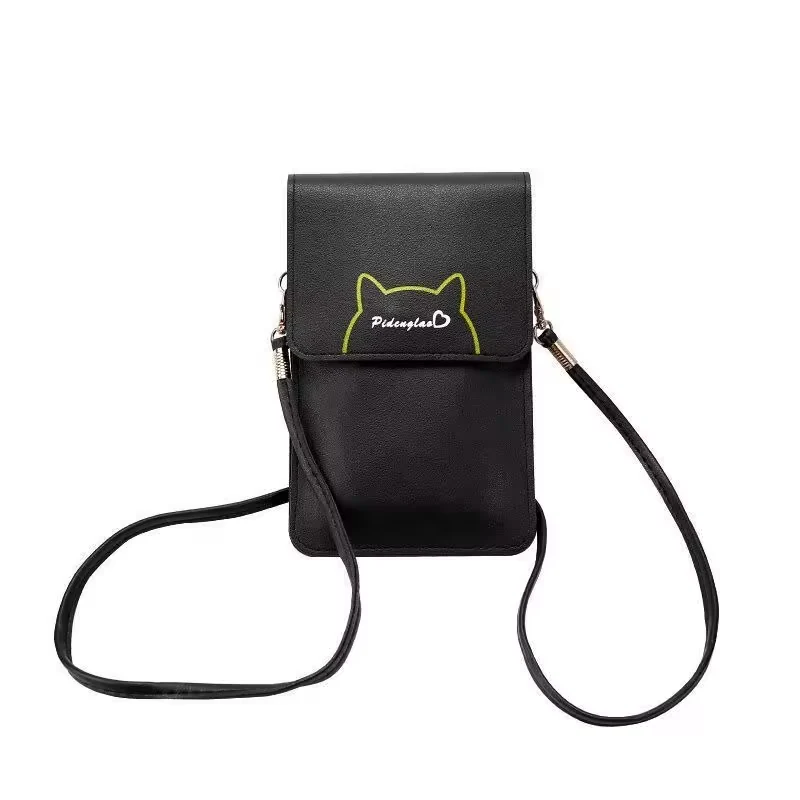 Clear-Touch Window Cellphone Crossbody Pouch product reference image