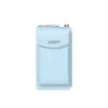 Vertical PU Phone Wallet with Shoulder Strap Sky Blue color SKU reference