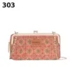 Geometric PU Evening Clutch with Chain Strap Image option 15 color SKU reference