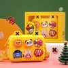Kids’ Christmas-Themed DIY Crossbody Bag in EVA Yellow color SKU reference