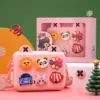 Kids’ Christmas-Themed DIY Crossbody Bag in EVA Pink color SKU reference