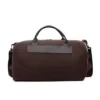 PU Travel Tote with Shoe and Wet/Dry Storage Coffee Brown color SKU reference