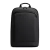 Slim Nylon Business Backpack with USB Access Black color SKU reference