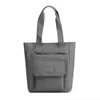 Multi-Pocket Everyday Tote Bag for Shopping and Daily Carry Gray color SKU reference