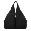 Nylon Gym and Yoga Tote with Four Color Options Black color SKU reference