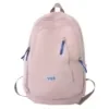 22 L Nylon Travel Backpack with Laptop Compartment Blue color SKU reference