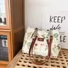 All-Over Print Canvas Tote with Chain-Style Strap Style reference 01 color SKU reference