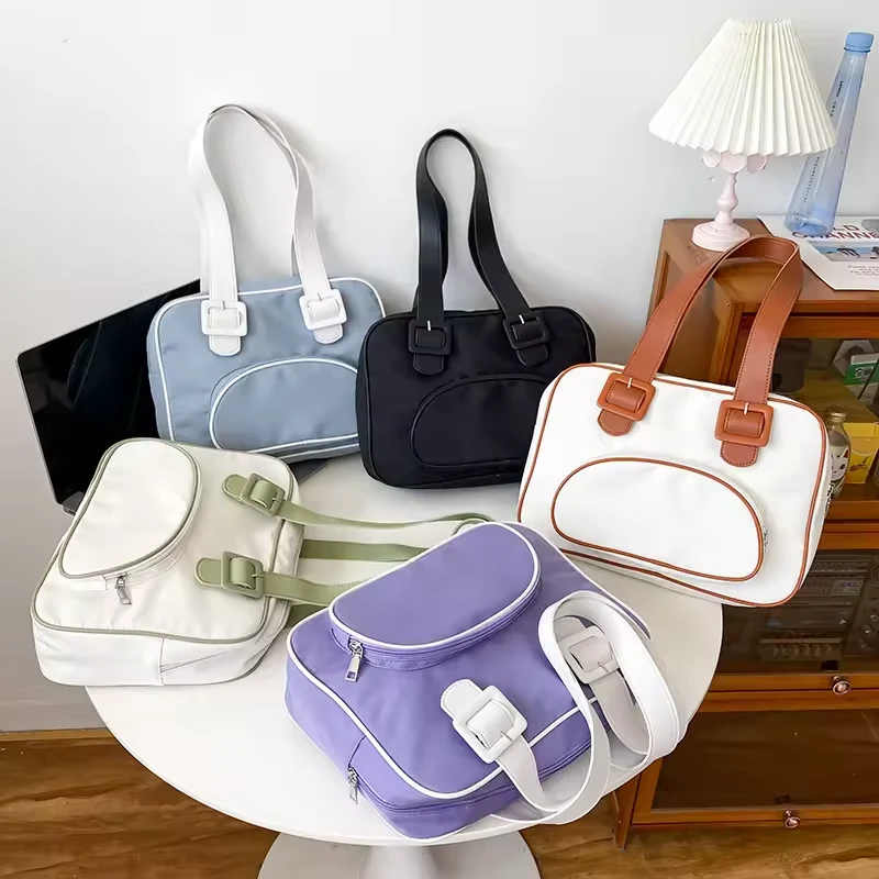 Cartoon-Print Crossbody Bag with Side Pocket product reference image