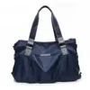 Lightweight Nylon Sports & Travel Tote with PU Handles Blue color SKU reference