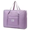 Quilted Nylon Dry/Wet Travel Duffel Grey color SKU reference