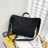 Canvas Tote Bag with Adjustable Shoulder Strap Black color SKU reference