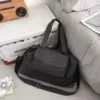 Foldable Oxford Dry/Wet Gym & Travel Duffel Black color SKU reference