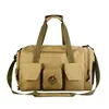 Nylon Gym Duffel with Dry/Wet and Shoe Compartments Khaki color SKU reference