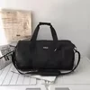 Oxford Duffel with Acrylic Chain Detail Black color SKU reference
