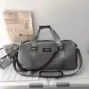 Oxford Duffel with Acrylic Chain Detail Grey color SKU reference
