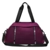 Expandable Oxford Gym Duffel with 20–35 L Capacity Purple color SKU reference