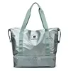 Oxford Gym Duffel with Shoe Compartment in Seven Colors Green color SKU reference