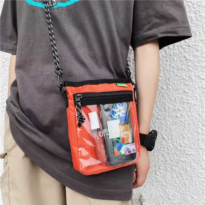 Clear PVC-Front Mini Crossbody Phone Bag product reference image