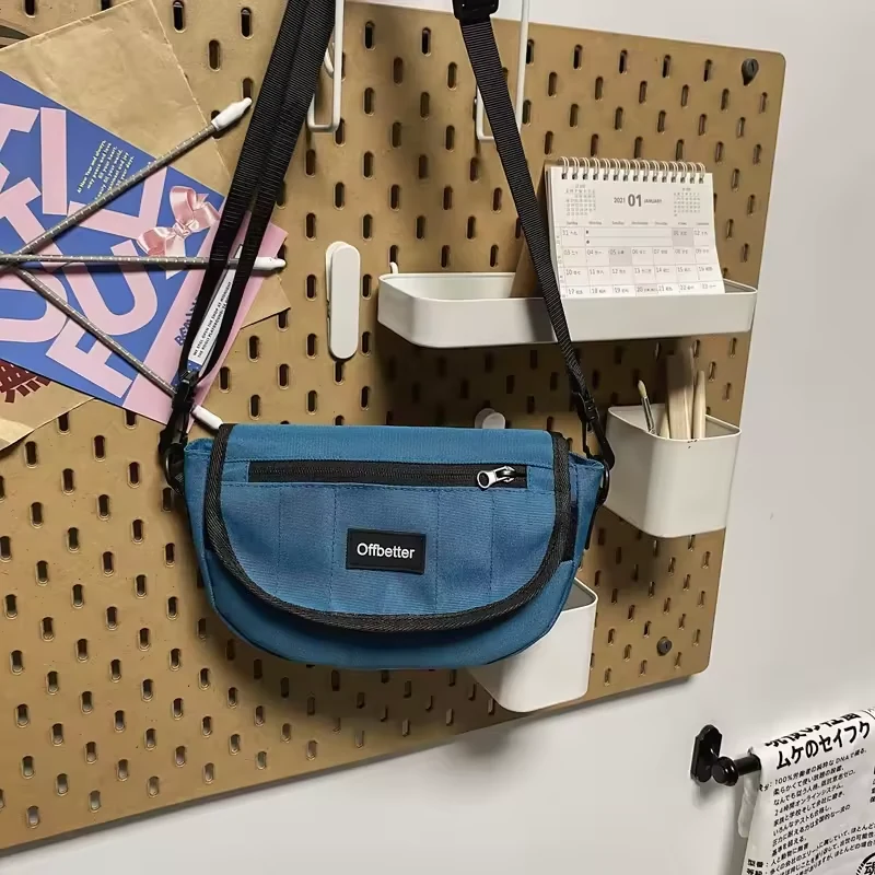 Oxford Flap-Front Chest Crossbody Bag product reference image