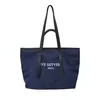 Nylon Outdoor Travel and Shopping Tote Blue color SKU reference