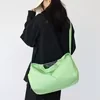 Nylon Weekender Duffel with Separate Shoe Compartment Green color SKU reference