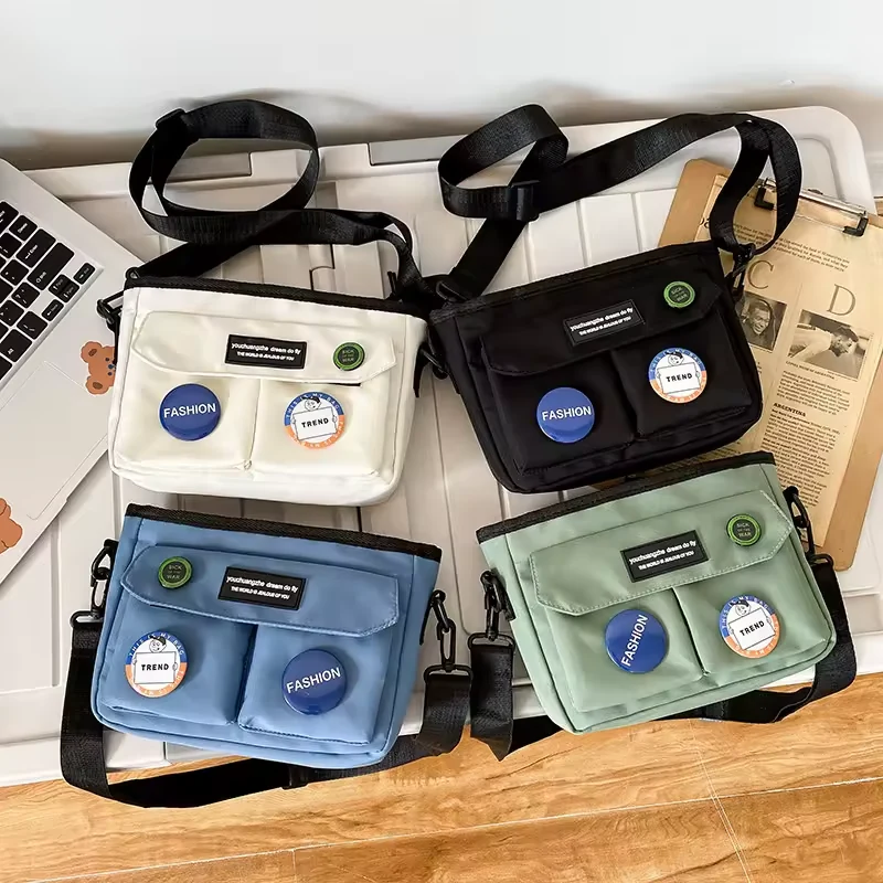 Water-Resistant Nylon Waist and Crossbody Bag product reference image