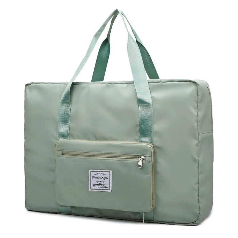 Foldable Cube Gym and Yoga Travel Bag in Two Sizes Green color SKU reference