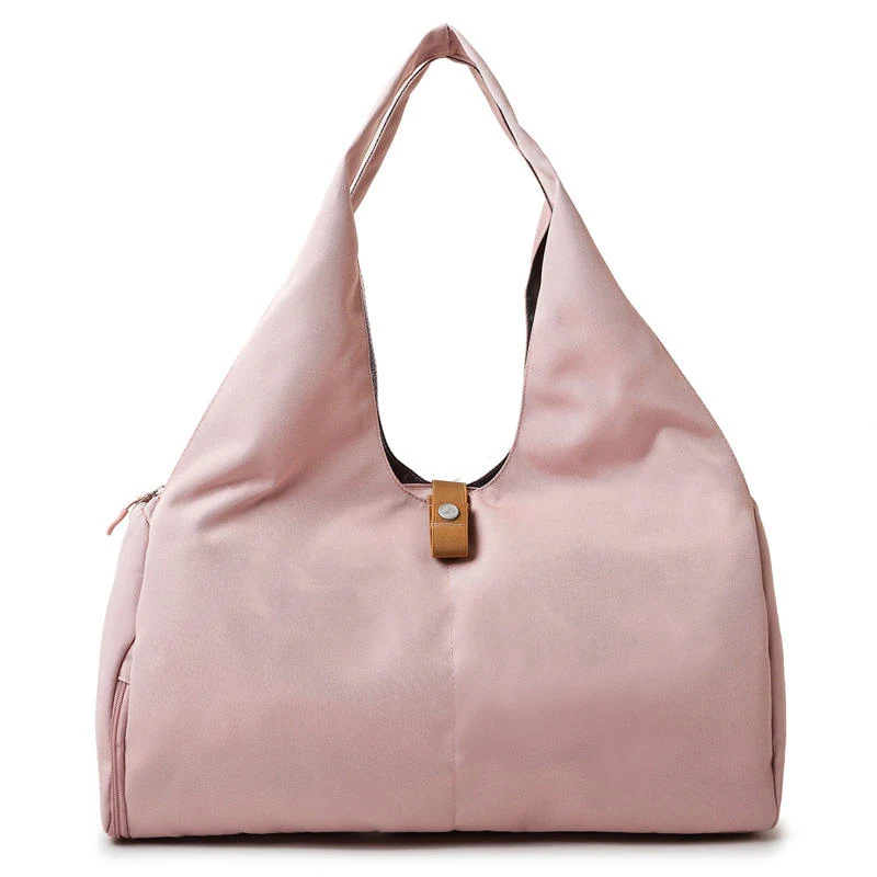Gym & Travel Duffel with Yoga Mat Holder and Shoe Compartment Pink color SKU reference