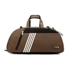 Lightweight Travel Backpack with Hidden Shoulder Straps Brown color SKU reference